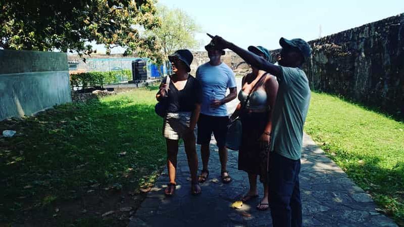 Billet Visite à pied du fort de Galle