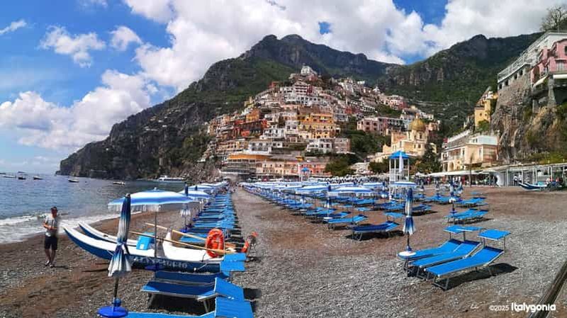 Billet Positano : visite guidée privée à pied