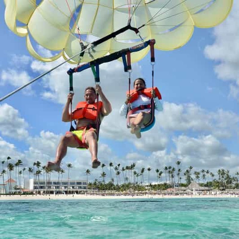 Billet Aventure privée en parachute ascensionnel au-dessus des plages de Punta Cana