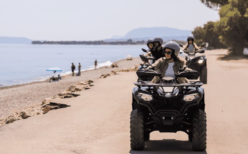 Billet Depuis Kolymvari : la route vers l'ancienne Diktyna en quad safari