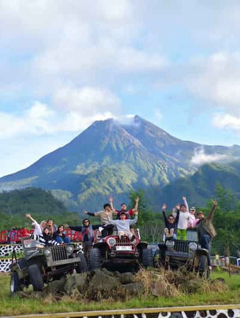 Billet Yogyakarta : Jeep Merapi et rafting à Magelang