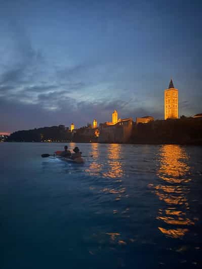 Billet Rab : excursion romantique au coucher du soleil en kayak transparent