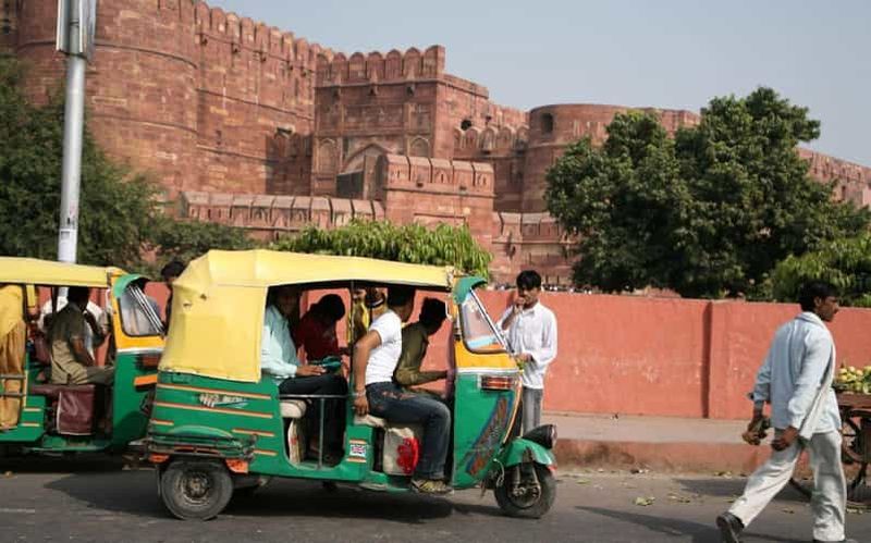 Billet Agra : visite privative du Taj Mahal, du fort d'Agra et du Baby Taj en Tuk-Tuk