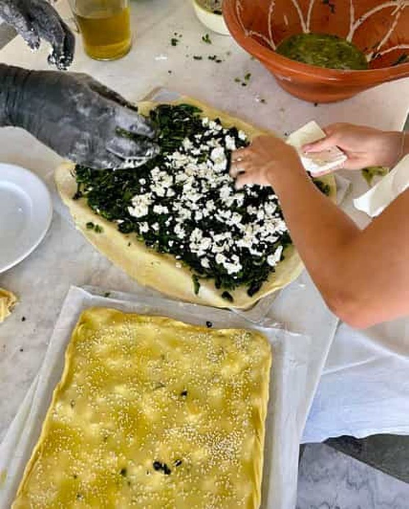 Billet Paros : cours de cuisine grecque avec repas complet