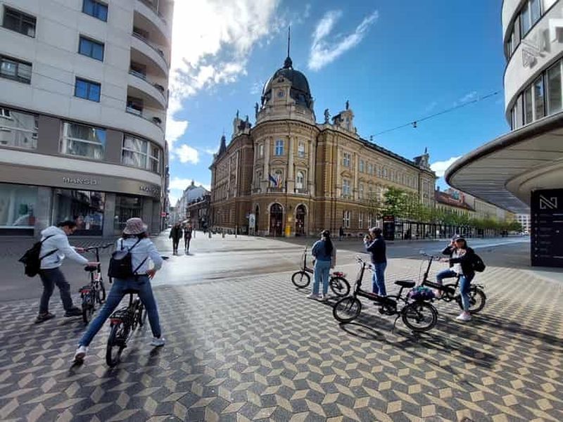 Billet Ljubljana à vélo électrique : visite guidée des temps forts de la ville