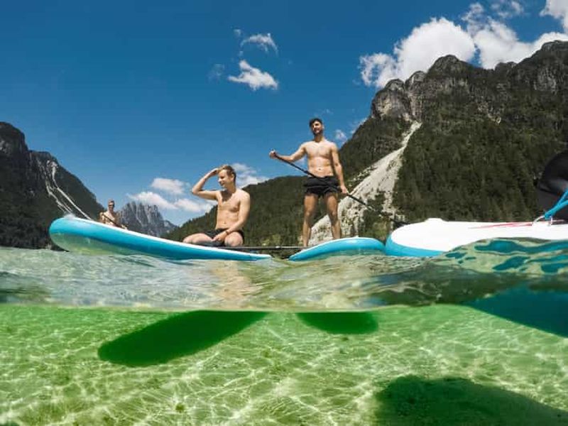 Billet Excursion d'une demi-journée en Stand-up Paddle Boarding (SUP) sur le lac Predil