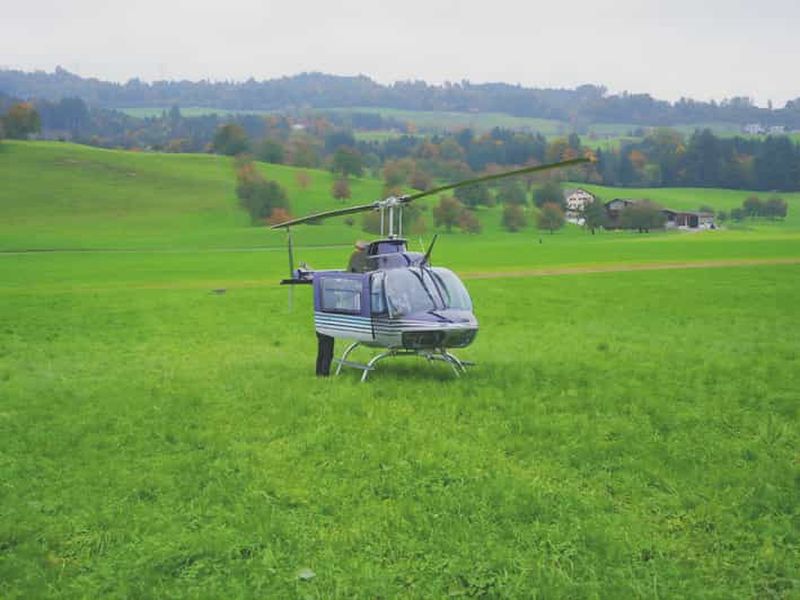 Billet Zurich : Lucerne, Seebodenalp et tour en hélicoptère