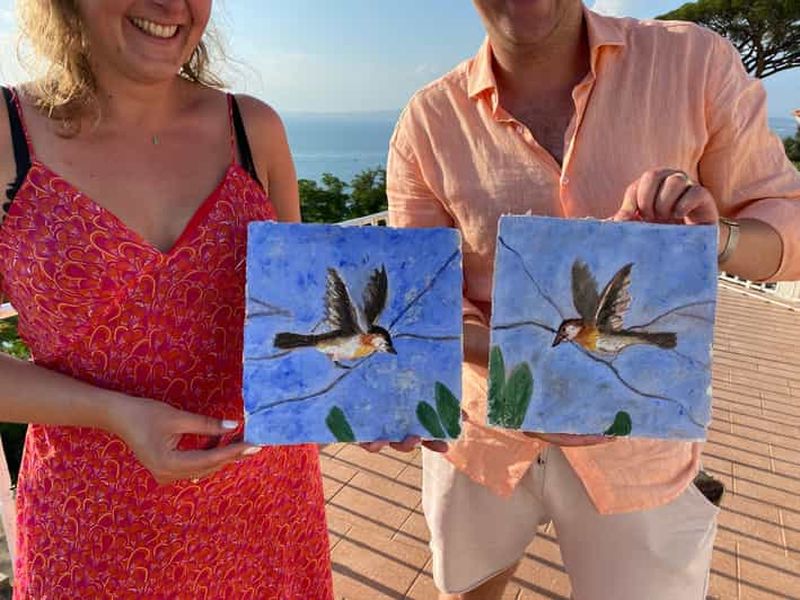 Billet Atelier de peinture sur fresque et Aperitivo Seaview