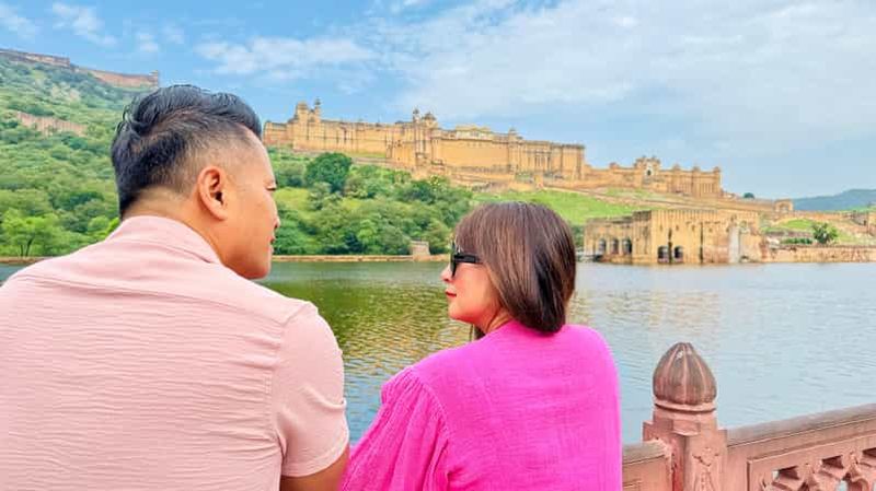 Billet Visite d'une demi-journée : fort d'Amber, Jal Mahal et puits à Jaipur