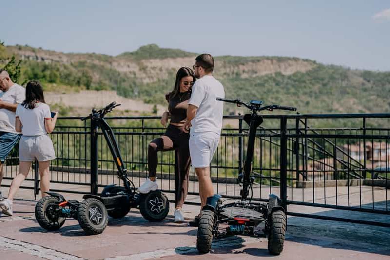 Billet Veliko Tarnovo : visite privée en scooter électrique 4x4 tout-terrain