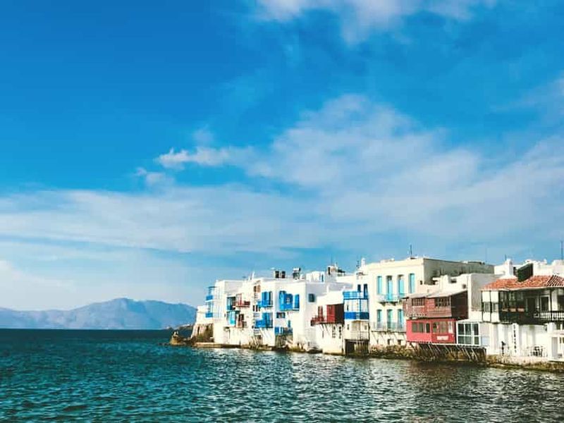 Billet Depuis Paros : excursion d'une journée à Mykonos