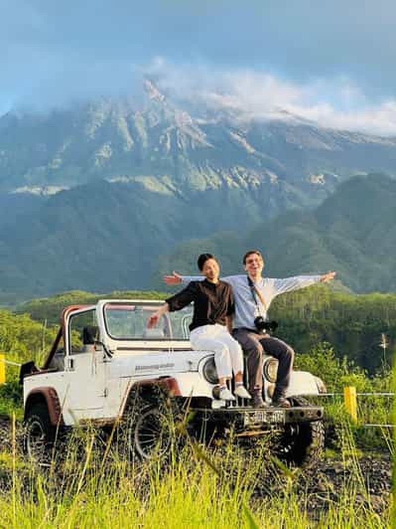 Billet Yogyakarta : excursion en Jeep au lever du soleil sur le mont Merapi