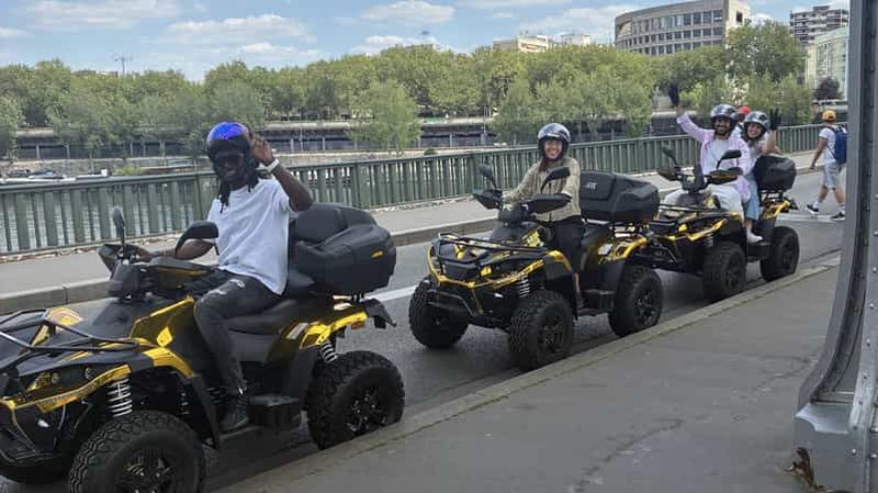 Billet Balade en quad à la découverte des monuments Parisiens
