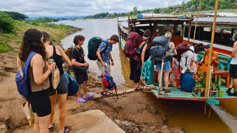 Billet Chiang Rai : 2 jours de transfert à Luang Prabang en bateau lent