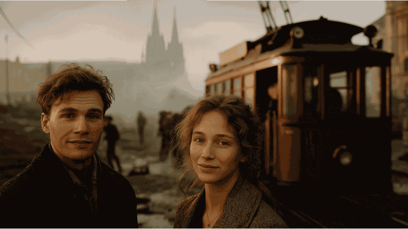 Billet Cologne : billet pour un voyage dans le temps à Cologne en 1945 - avec réalité virtuelle