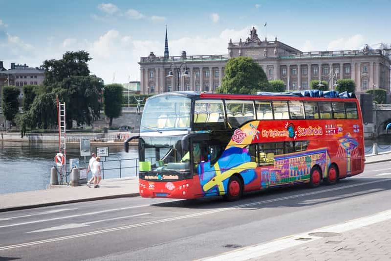 Billet Stockholm : Bus en arrêts à arrêts multiples à Stockholm : visite touristique en bus à arrêts multiples
