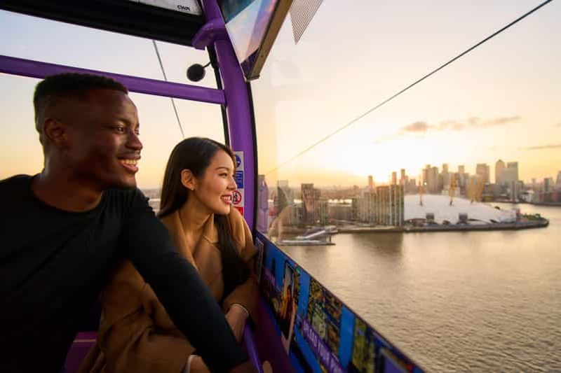 Billet Londres : Billet aller-retour pour le bateau Uber + téléphérique IFS Cloud