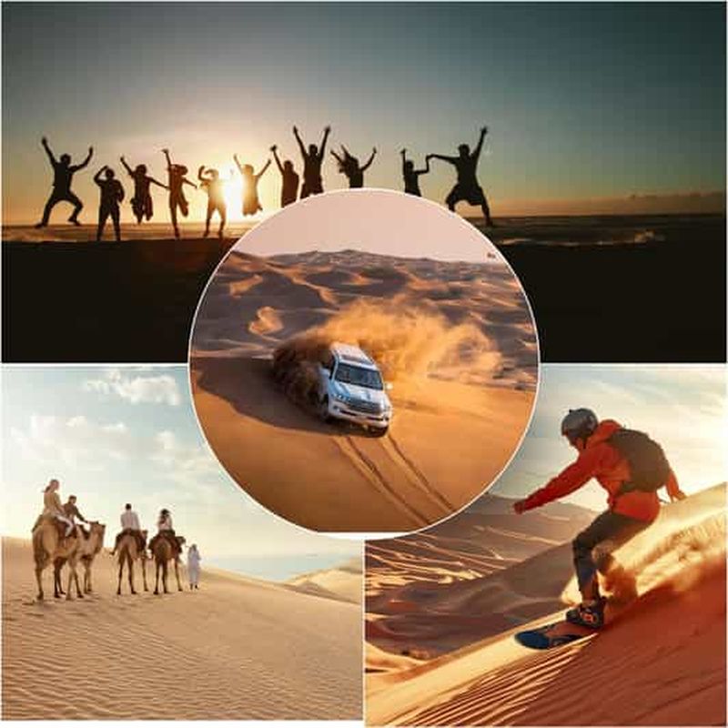 Billet Doha : Safari partagé dans le désert, rallyee dans les dunes, planche à voile