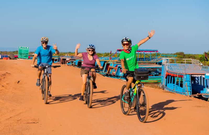 Billet Kampong Phluk : visite du village flottant à vélo ou à vélo électrique