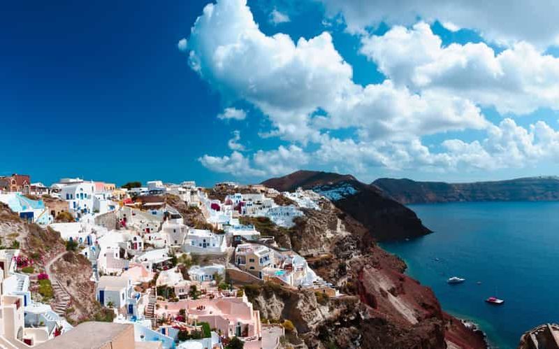Billet Héraklion : excursion d'une journée à Santorin avec transfert en bateau et visite d'Oia