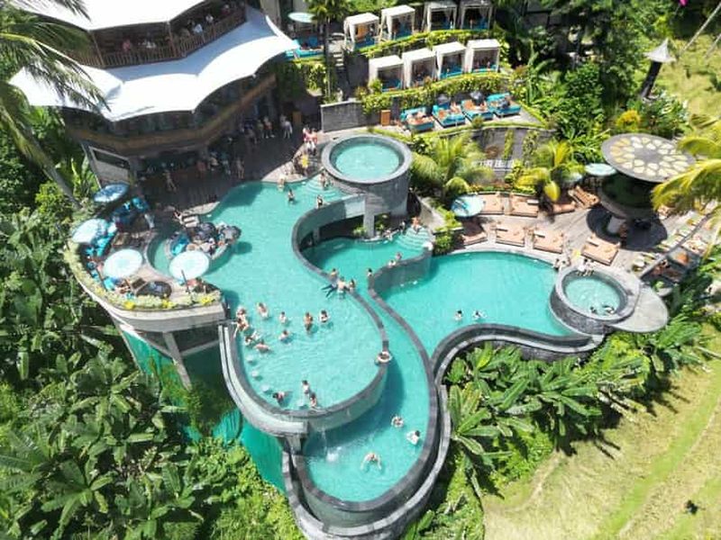 Billet Ubud : Forêt des singes, piscine de Cretya et tyrolienne