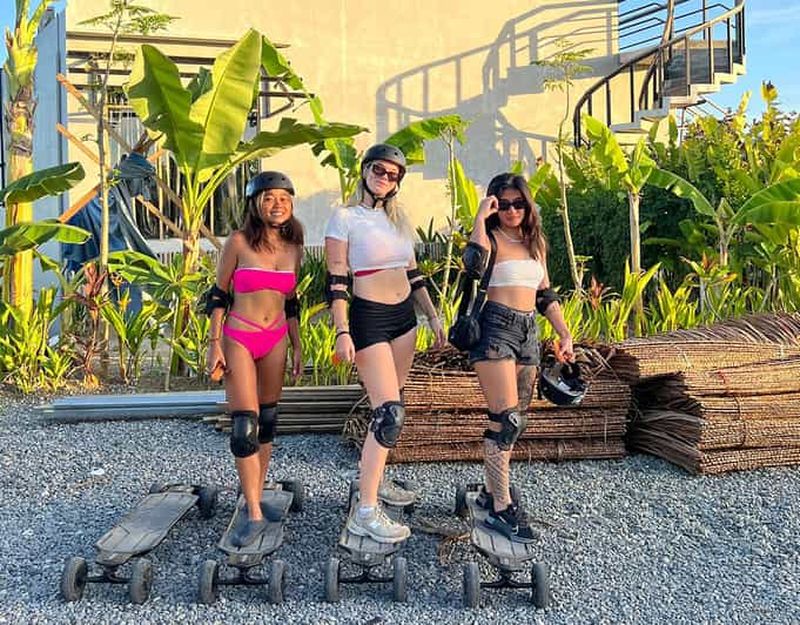 Billet Siargao : Matin 1 heure d'expérience guidée de patinage électrique