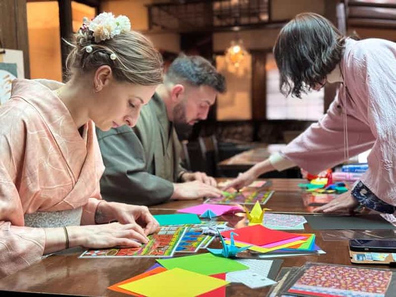 Billet Kyoto : Atelier d'origami de pleine conscience, limité du 8/6 au 10/6