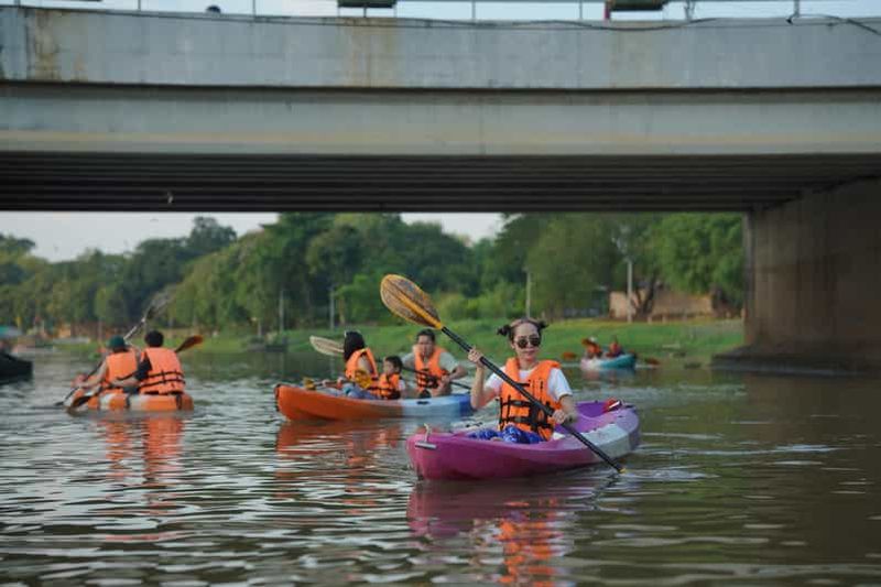 Billet Chiang Mai:Explorez la rivière Mae Ping en kayak au coucher du soleil