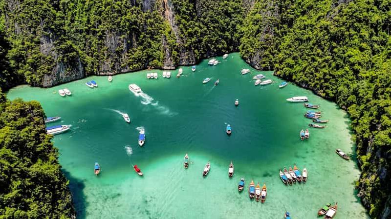 Billet Phuket : Maya, Phi Phi et Bamboo Island avec déjeuner buffet