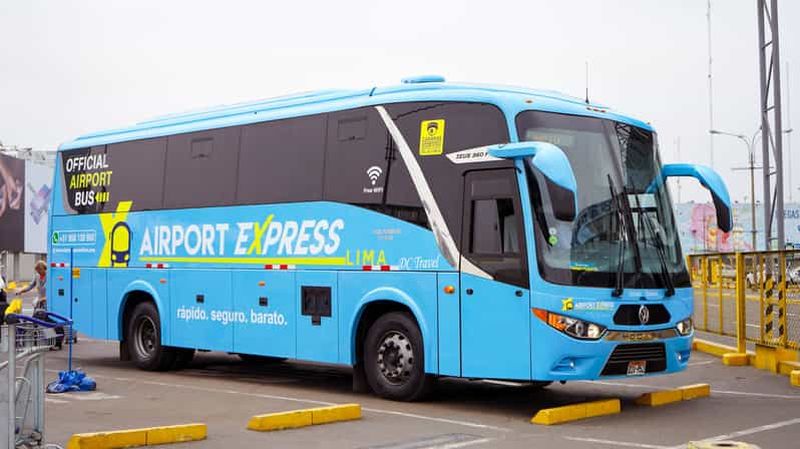 Billet Aéroport de Lima : Transfert en BUS vers/depuis le centre ville de Lima