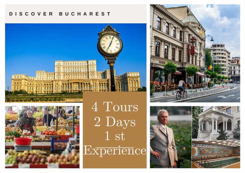 Billet Bucarest : visite guidée de deux jours avec le Palais du Parlement