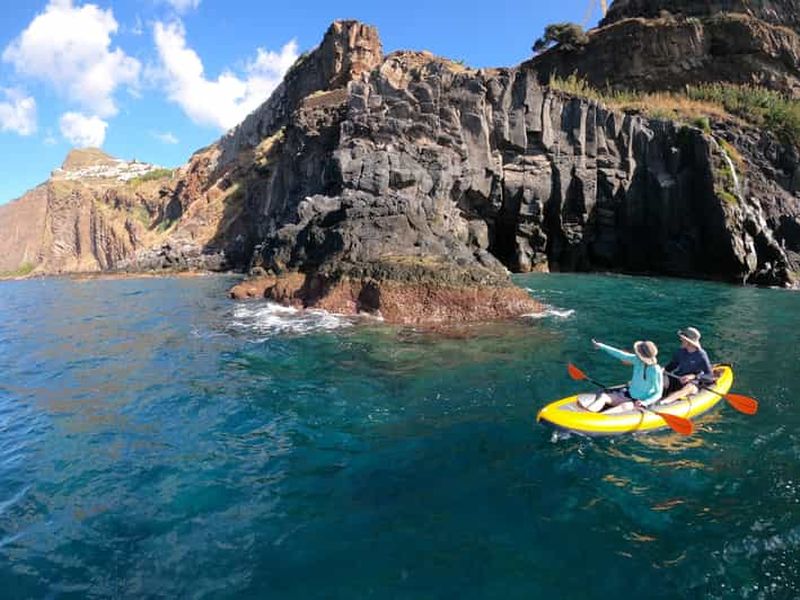 Billet Câmara de Lobos : Excursion privée guidée en kayak à Madère