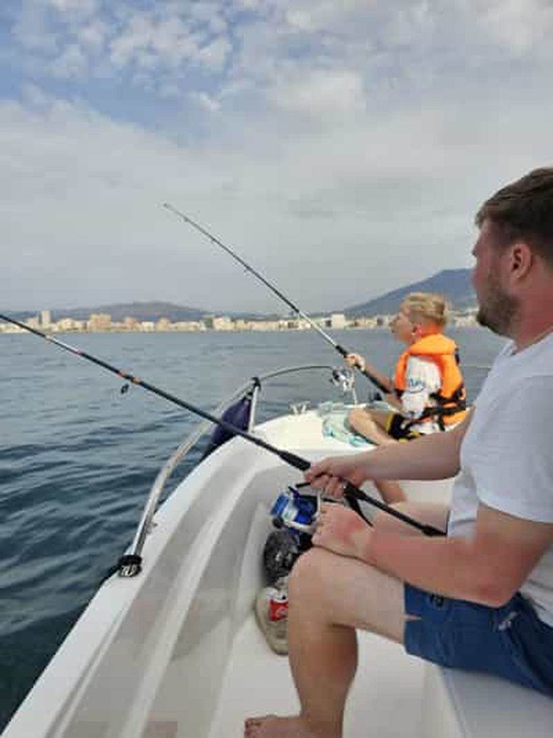 Billet Fuengirola : sortie de pêche avec boissons et équipement