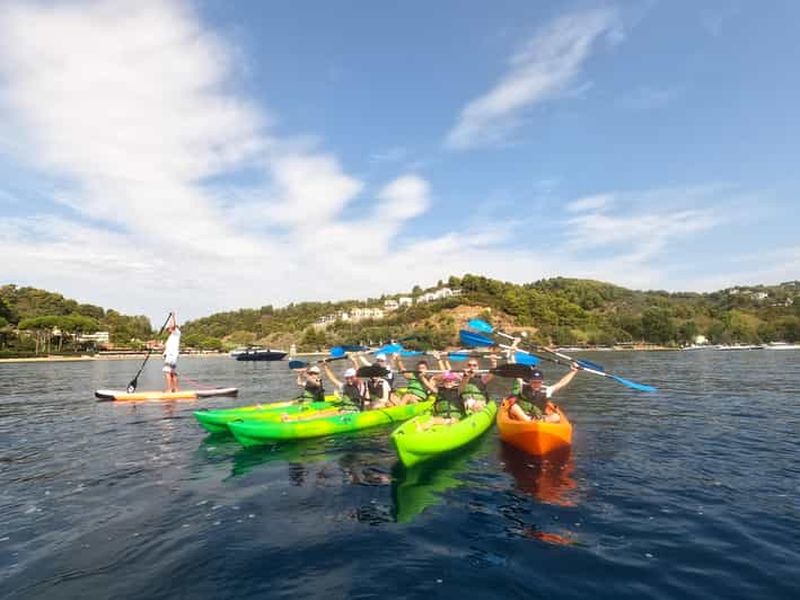 Billet Skiathos : Excursion guidée en kayak de mer avec arrêt baignade