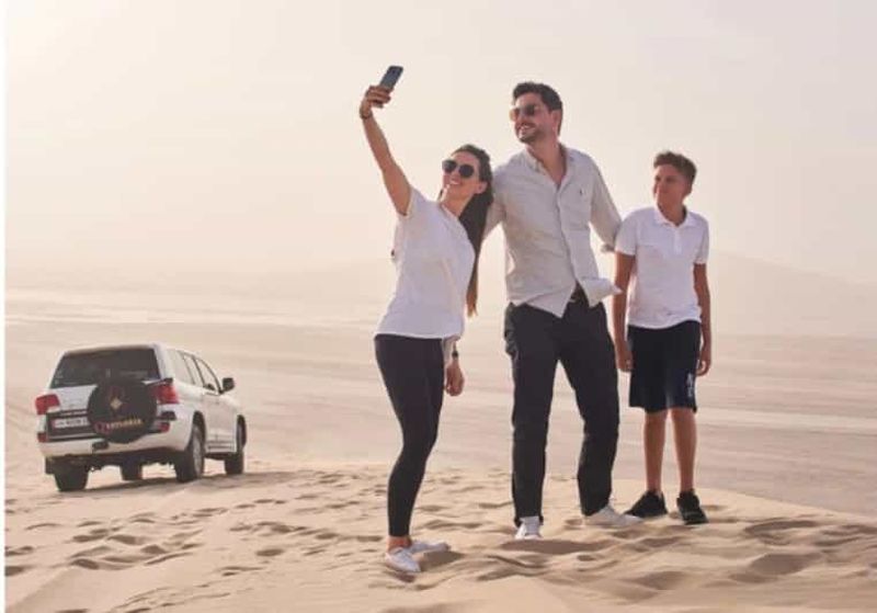 Billet Relax Visite de la mer intérieure, safari dans le désert, balade à dos de chameau, planche à voile