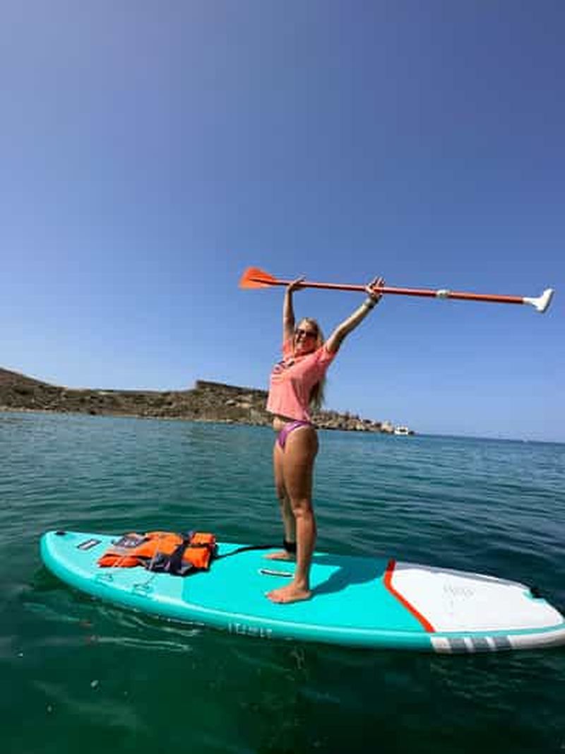Billet Location de paddle à Għajn Tuffieħa, la plus belle baie de Malte