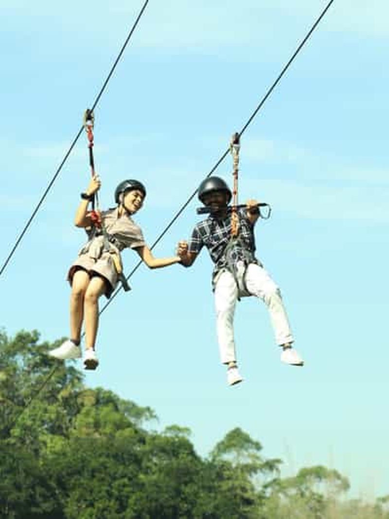 Billet Bali : cascades de Kanto Lampo et de Tegenungan avec tyrolienne