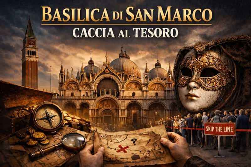 Billet Basilique Saint-Marc : chasse au trésor avec accès coupe-file