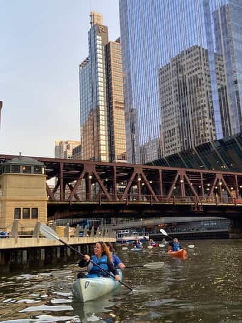 Billet Chicago : excursion en kayak au coucher du soleil sur la rivière Chicago