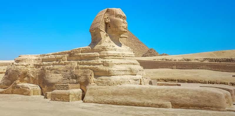 Billet Le Caire/Gizeh : visite guidée des pyramides, du Sphinx et du musée égyptien