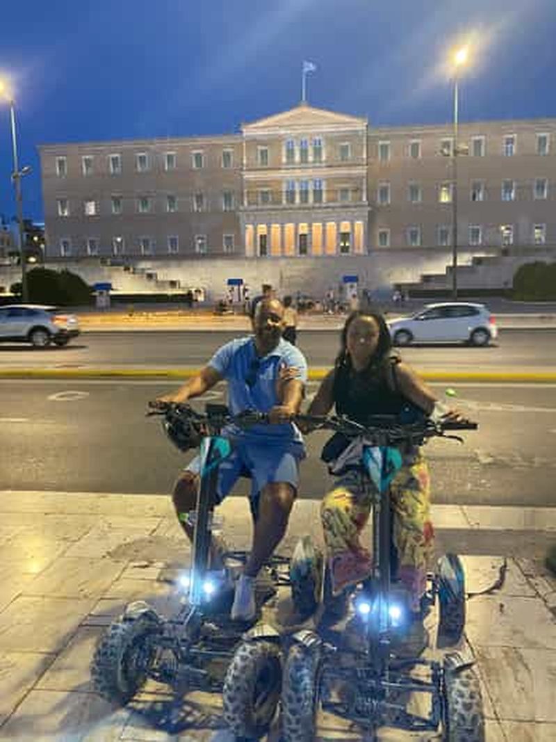 Billet Visite nocturne d'Athènes en quad électrique