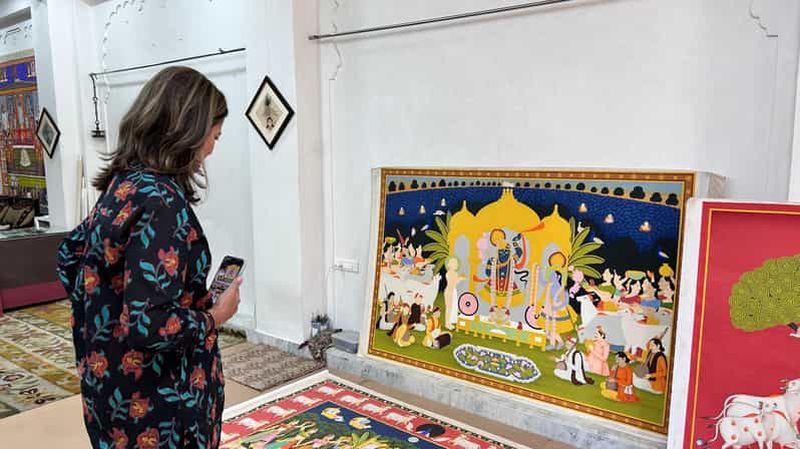 Billet Udaipur : expérience de peinture traditionnelle Pichwai