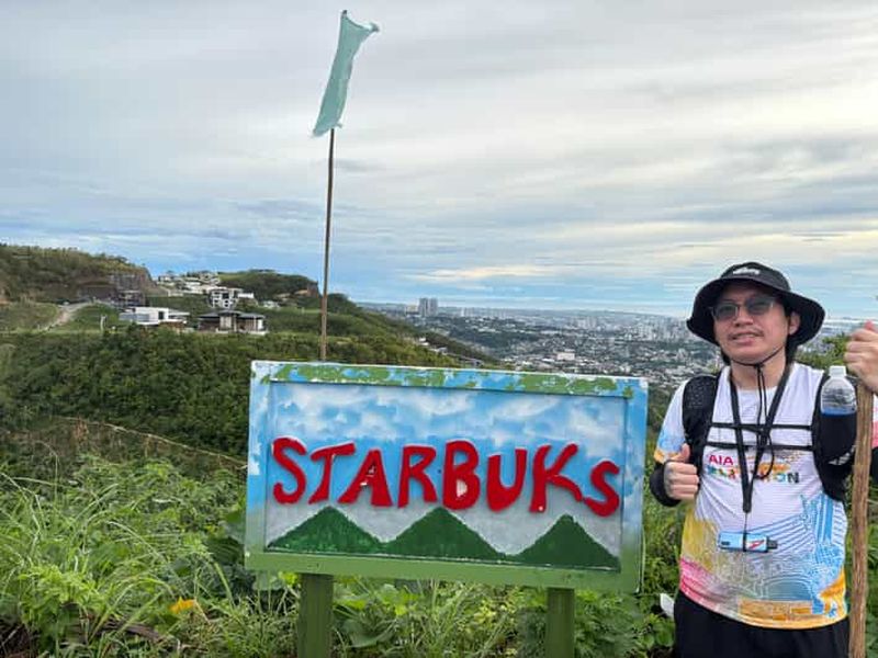 Billet Cebu : randonnée guidée sur le sentier Spartan avec vue sur la ville de Cebu