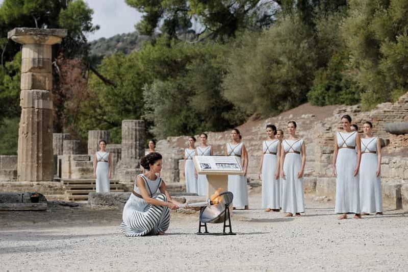 Billet Olympie : visite en bus partagé au départ de Katakolon