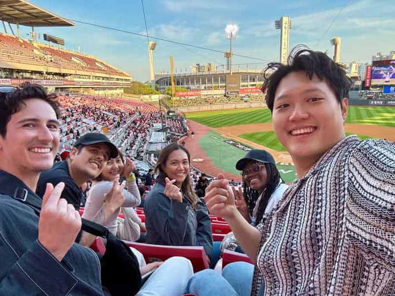 Billet Busan : expérience de match de baseball des Lotte Giants et repas d'avant-match