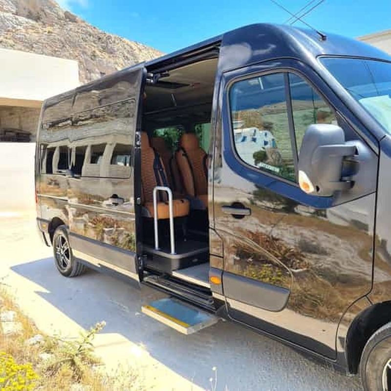 Billet Transfert depuis : Port d'Athinios vers l'aéroport vers le port d'Athinios