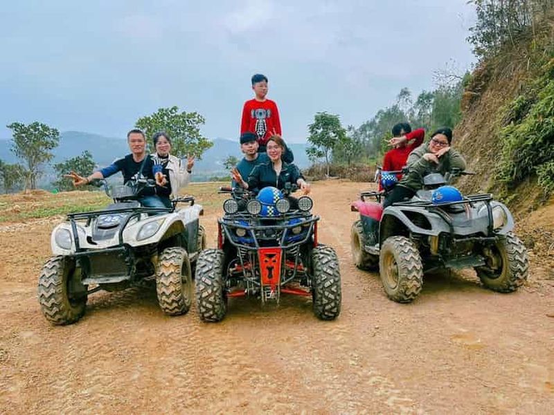 Billet Aventure dans la campagne de Hanoï avec quad, kayak et barbecue