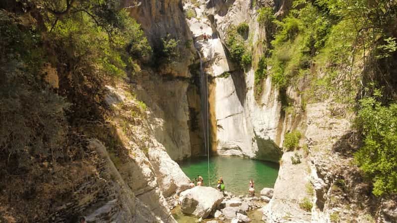Billet Au départ d'Athènes : Canyoning dans les gorges de Manikia