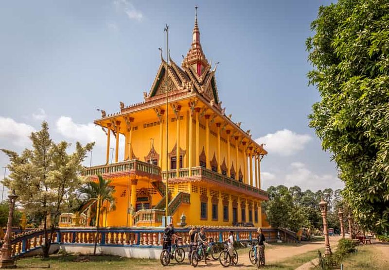 Billet Phnom Penh : visite guidée à vélo des îles du Mékong et des îles de la Soie