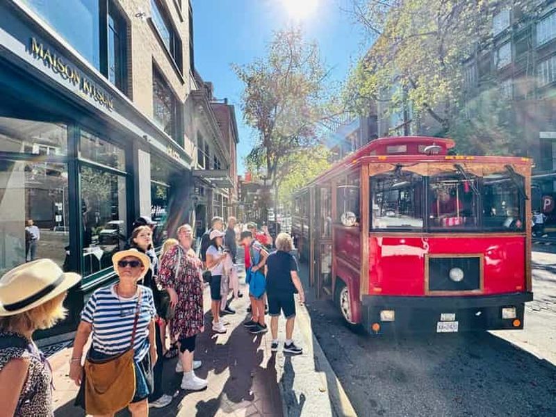 Billet Vancouver : Visite touristique en trolley de la ville et de Granville Island